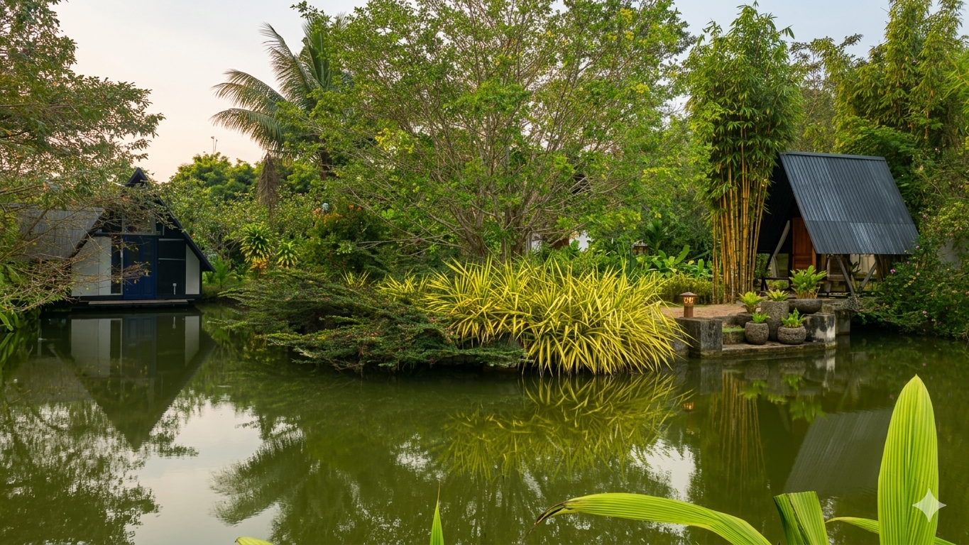 Comfortable cabana and restful villa experience